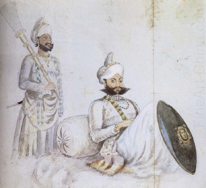 Maharana Sarup Singh of Mewar, William Carpenter